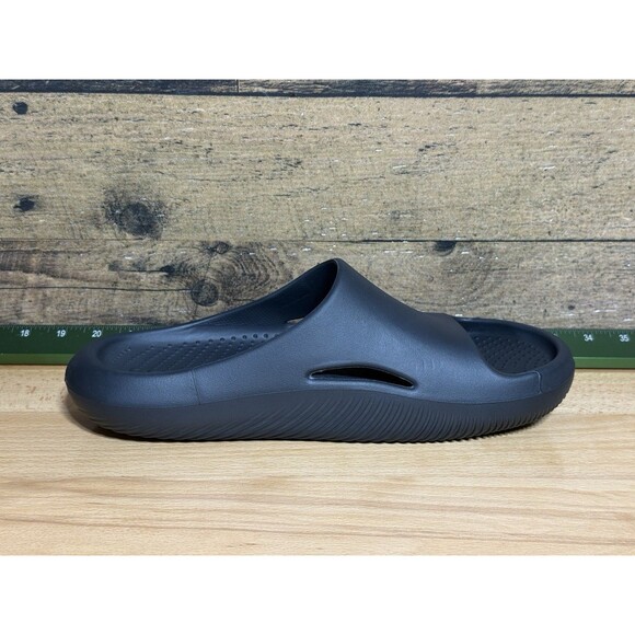 ?? NEW Crocs Mellow Recovery Slide Black Men Shoes Sz 11 Everyday Wear